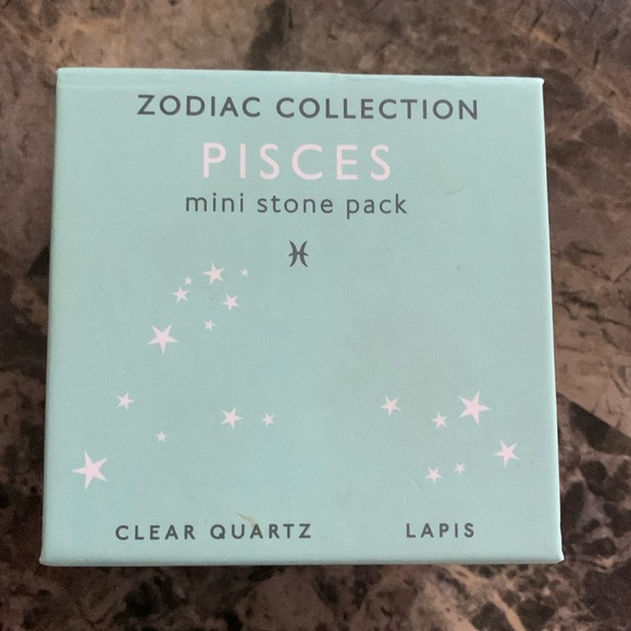 Pisces Stone Pack Clear Quartz and Lapis - Picture 1 of 4